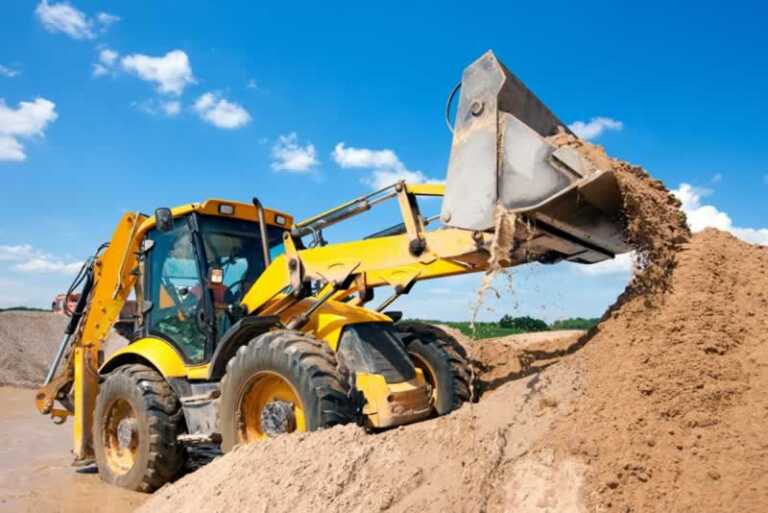 What to Do When Heavy Construction Equipment Breaks - combined tractor