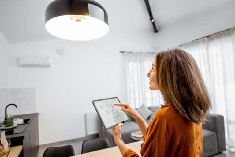 Smart lights in home
