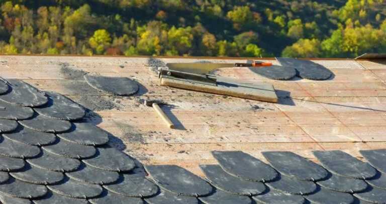 DIY laying shingles