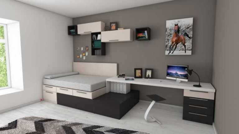 Kids room looking spacious