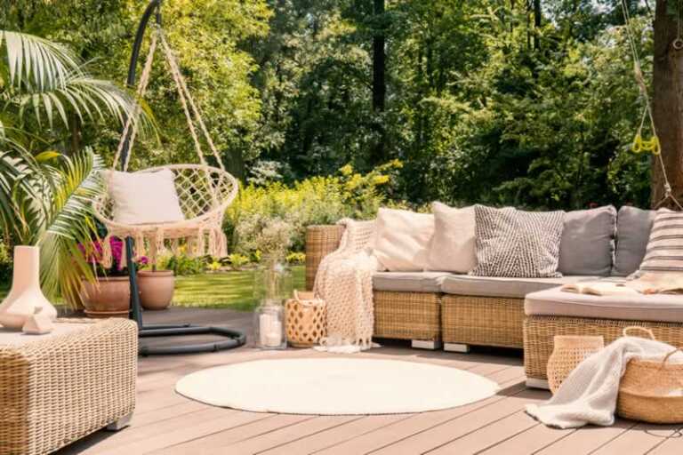 Amazing garden patio design
