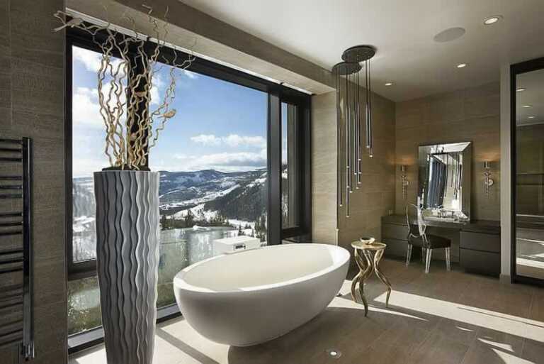 Beautiful bathtub