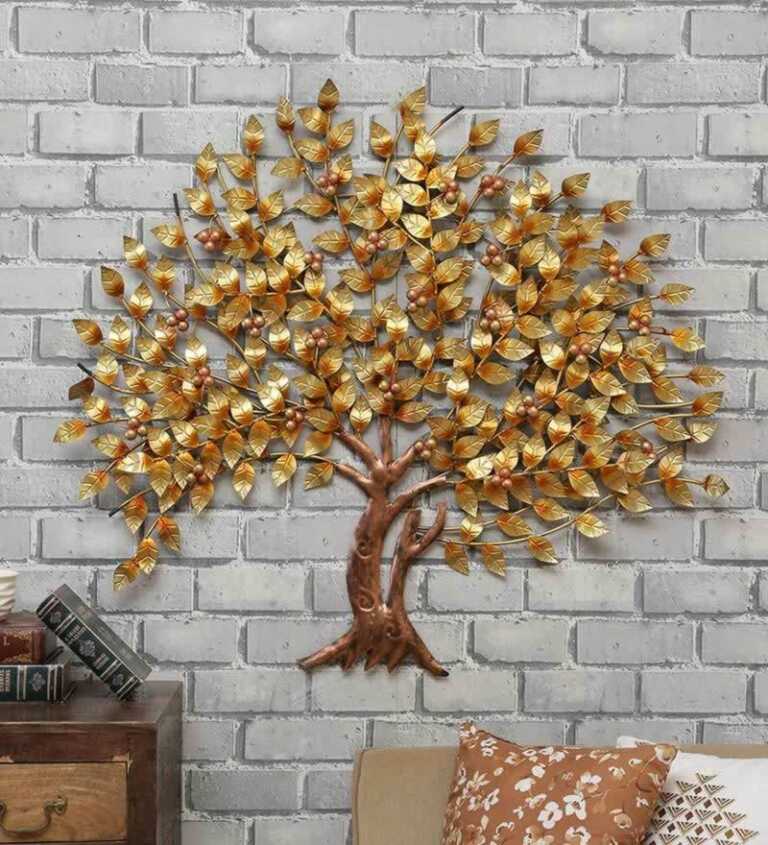 Tree metal wall art
