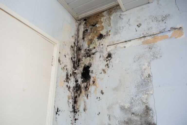 Mold on walls