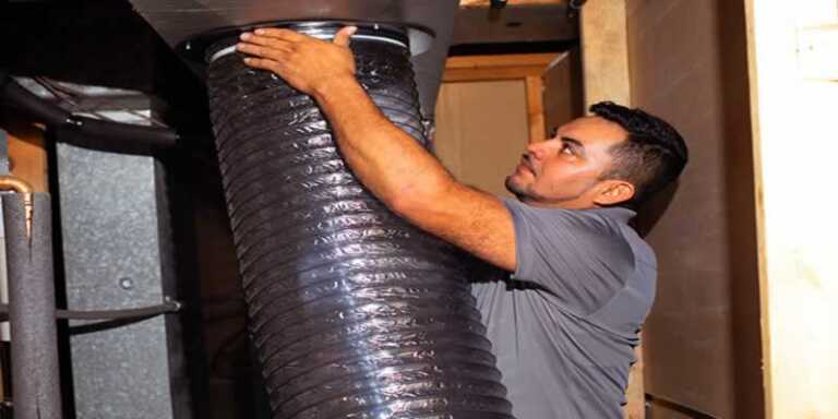 Cleaning the chimney