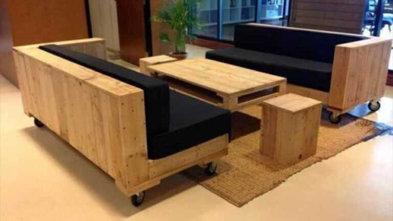 Pallet furniture