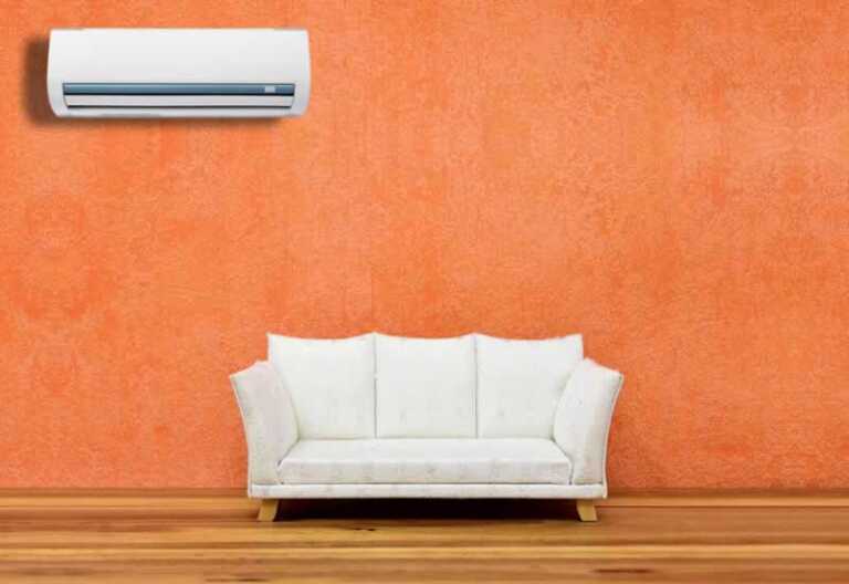 Air conditioner in living room