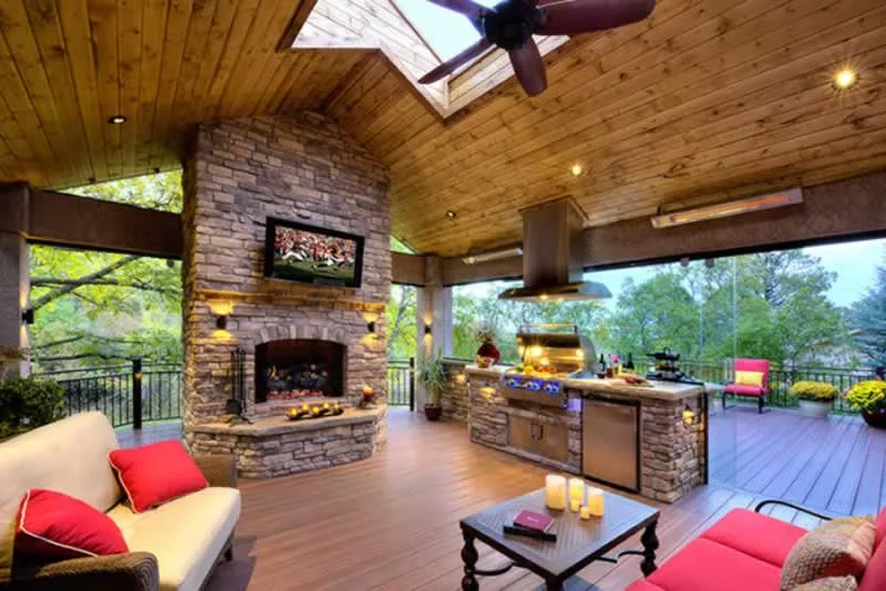 amazing backyard deck