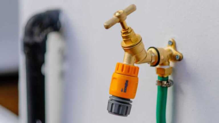 pipe with hose