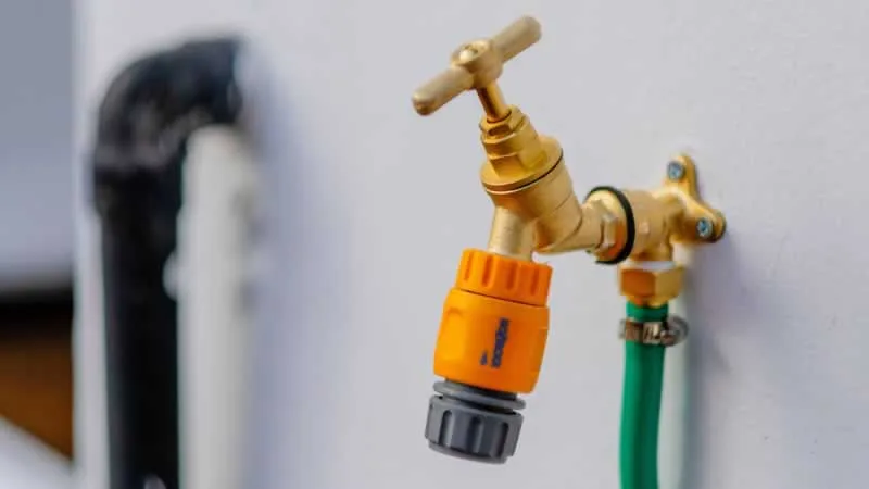 pipe with hose