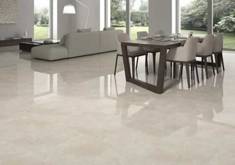 tiles in living room