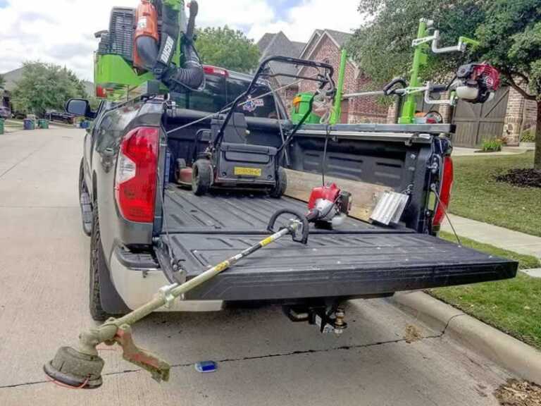 landscaping truck