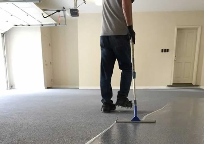 DIY epoxy floor