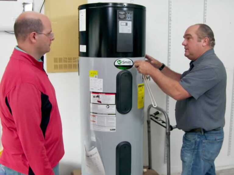 water heater installation