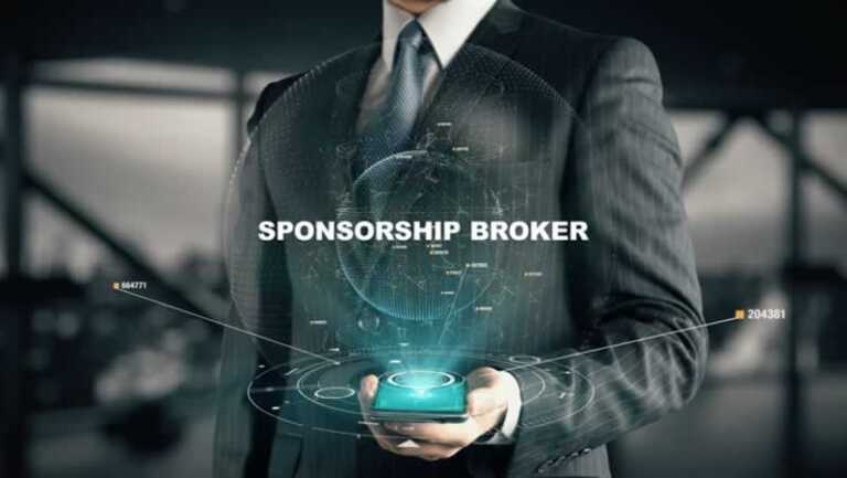 broker sponsorship
