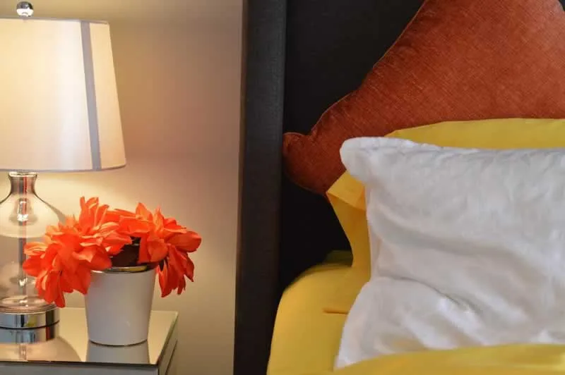 decorated bedroom