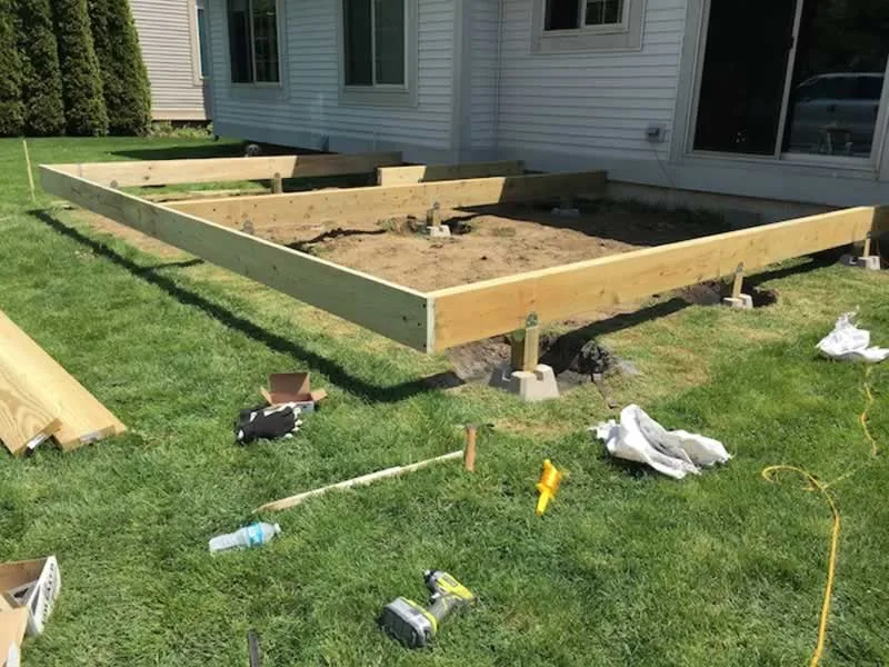 DIY deck