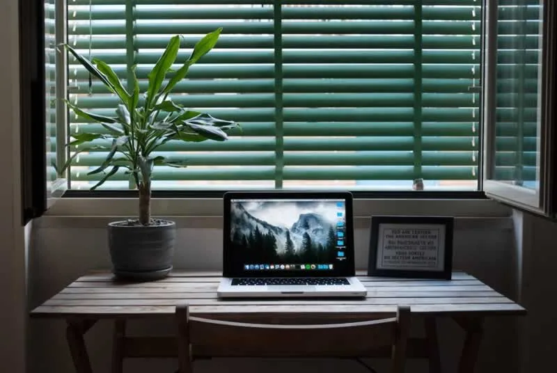 study desk in kids room