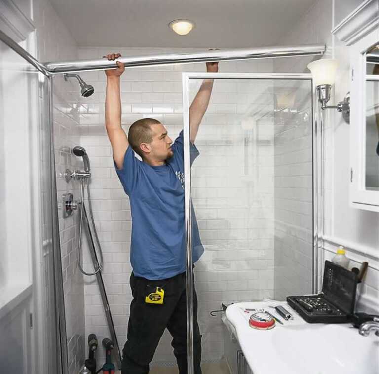 shower door installation