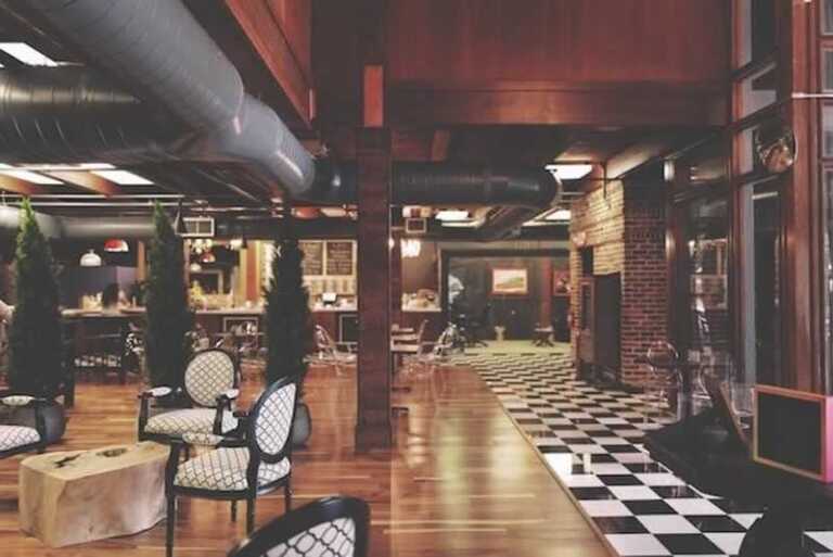 air ducts in lobby