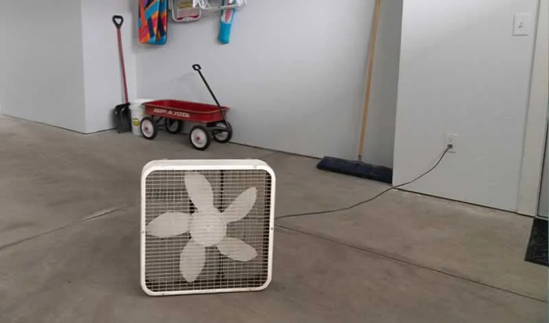 portable garage fan