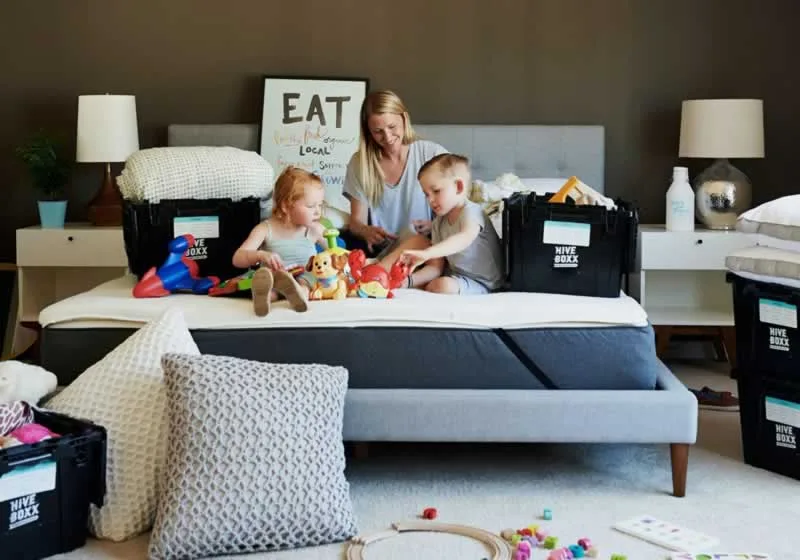 packing with kids