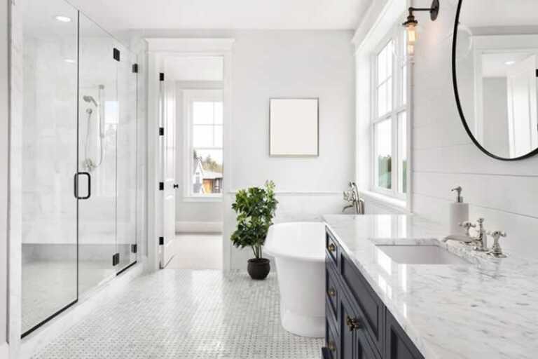 remodeled bathroom
