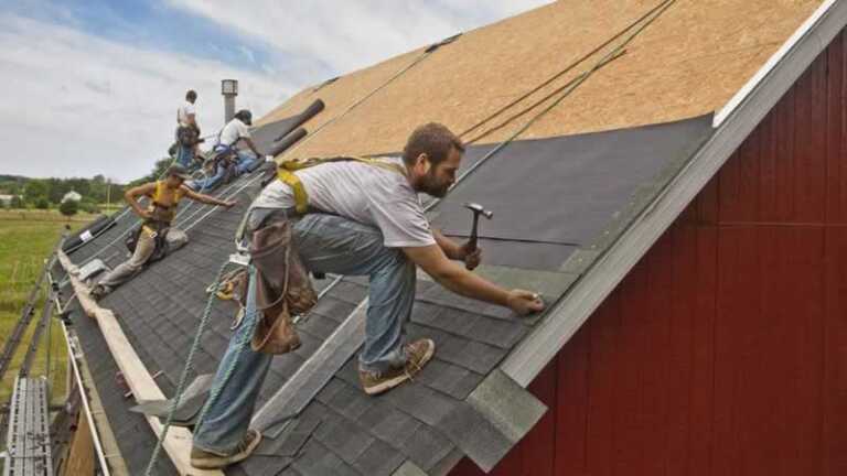 replacing roof