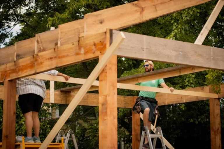 building a roof