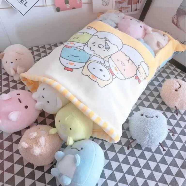 bag of kawaii plushies