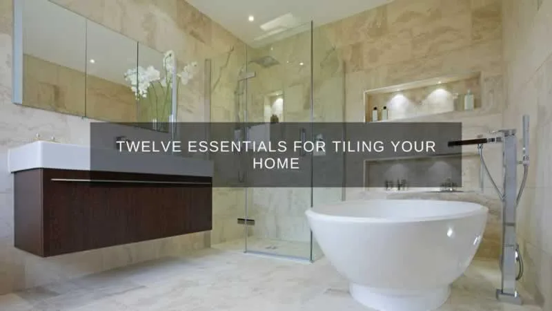 bathroom with tiles