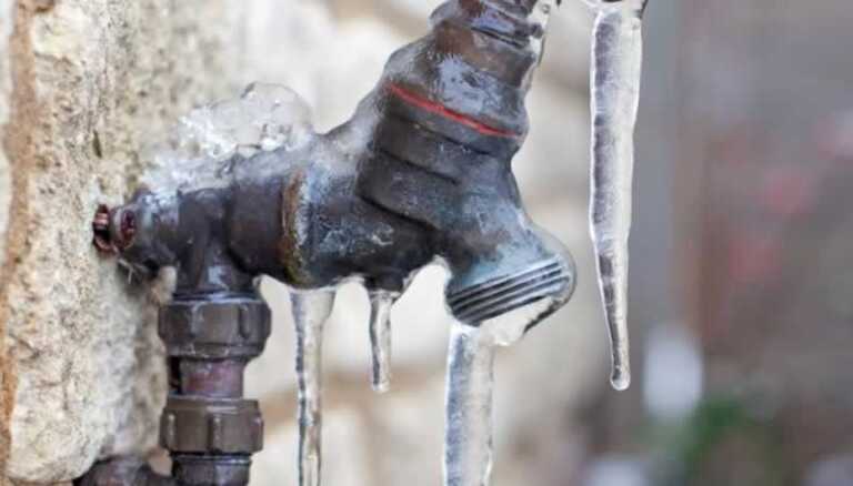 frozen pipe