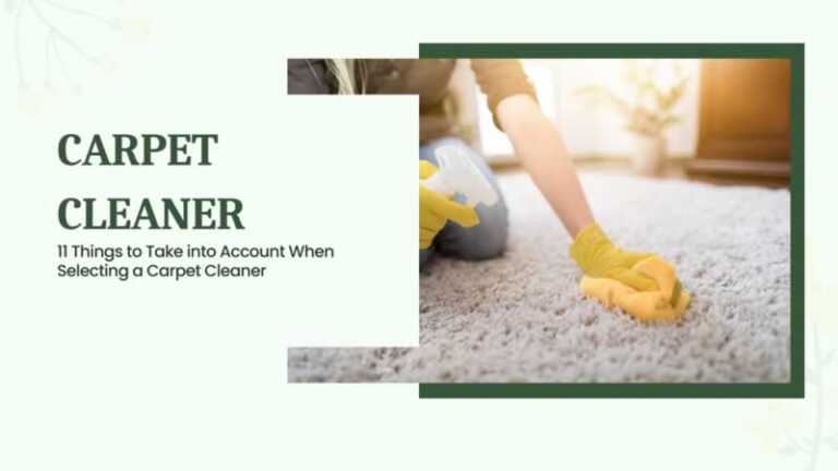 carpet cleaner