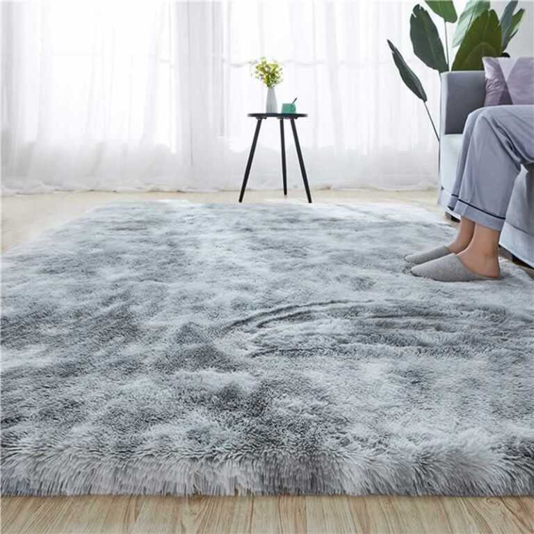 fluffy rug