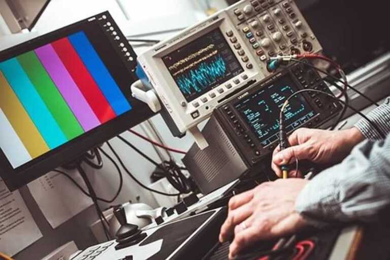 engineer working