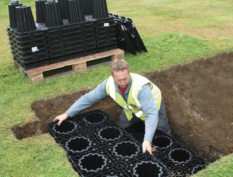 building rainwater soakaway