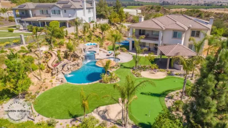 water park in backyard