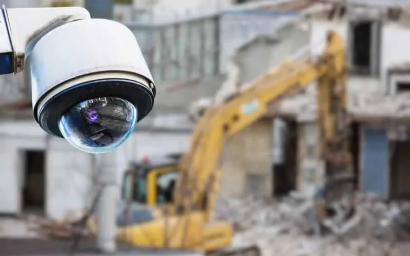 security on construction site