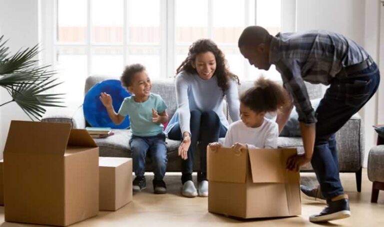 family moving in