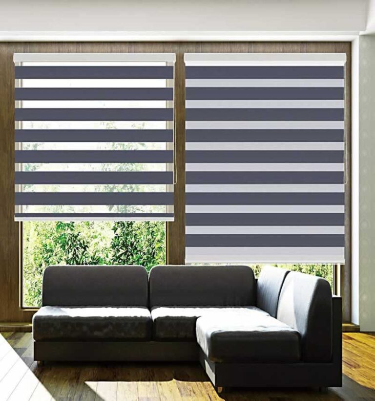 blinds in the living room