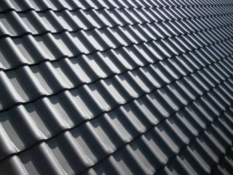 black roof