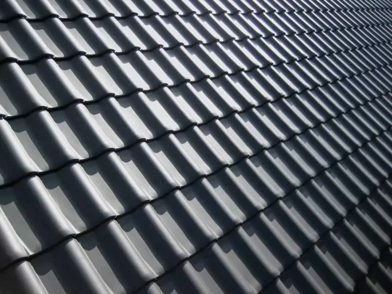 black roof