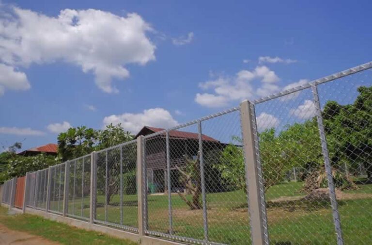 barbed wire fence