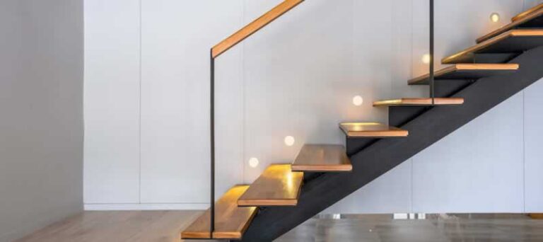 lights on stairs