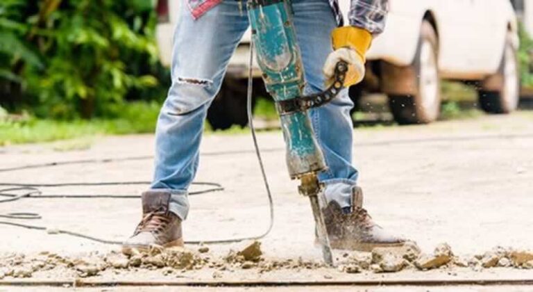 removing concrete