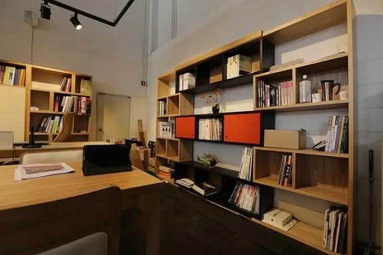 items on shelves
