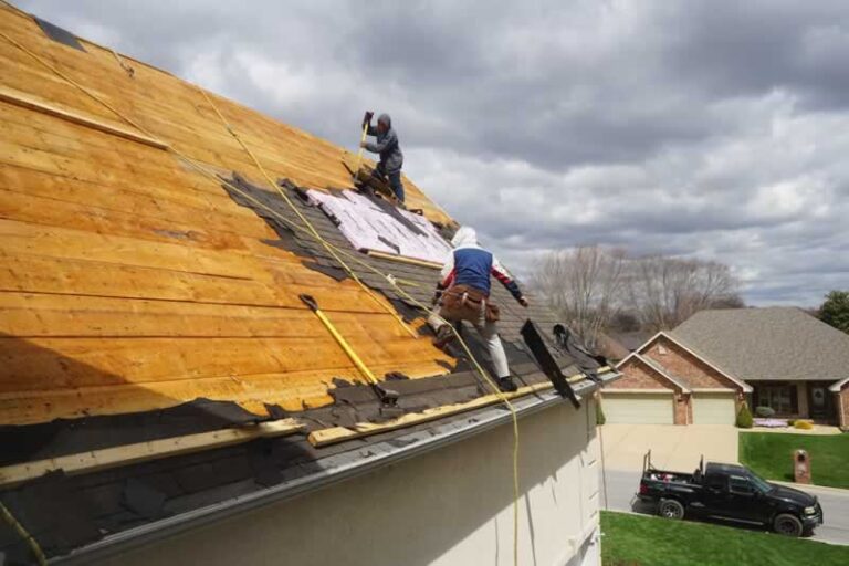 replacing roof
