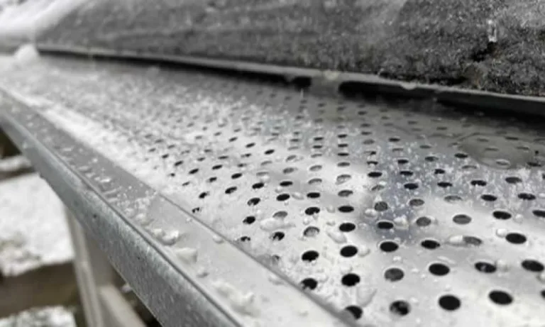 perforated gutter guard