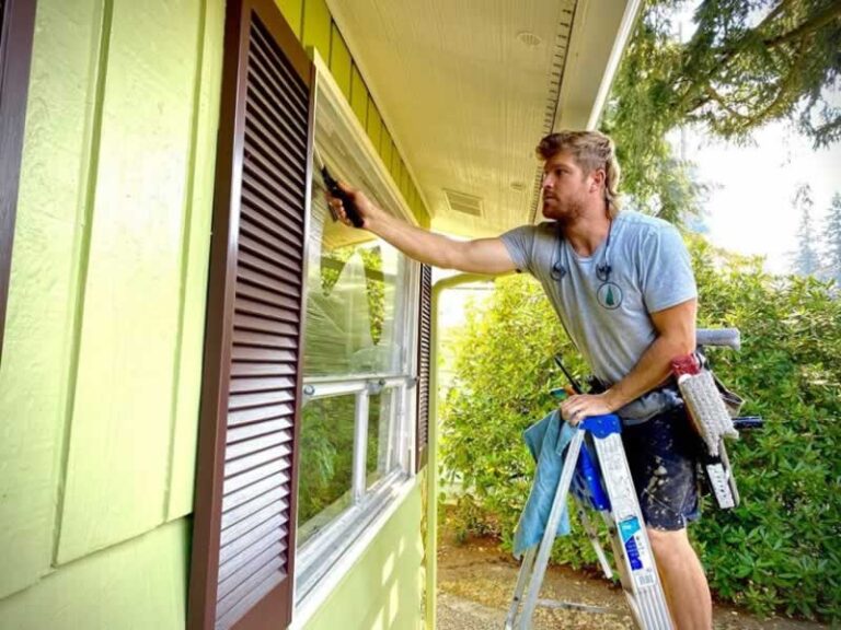 caulking windows