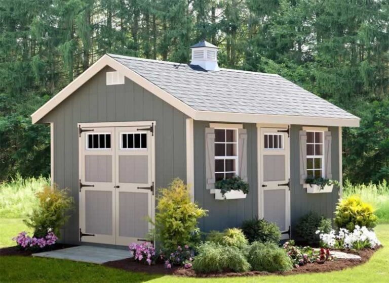 decorated shed